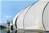 طرح هندسی خاص غرفه نمایشگاهی در مالزی