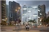 ساختمان شیشه‌ای در هنگ‌کنگ