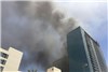 آتش سوزی گسترده دو برج در ابوظبی