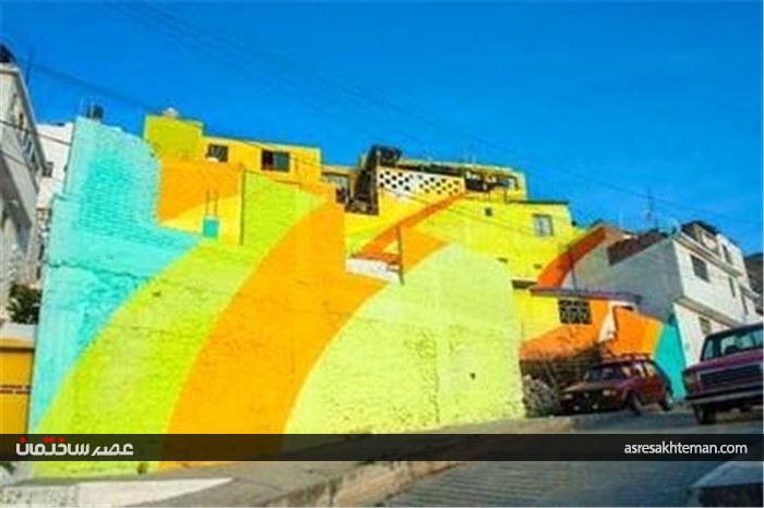 شهر رنگین کمانی در مکزیک