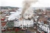 نابودی قدیمی‌ترین هتل انگلیس در آتش