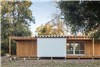 خانه‌ی چوبی اثری از استودیو بوراتیا