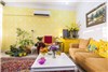 دکوراسیون زرد و پاییزیِ خانه 80 متری در اهواز