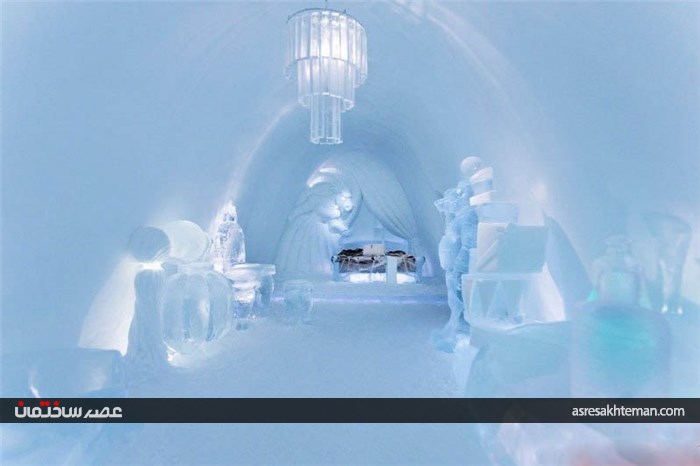 بزرگترین هتل یخی جهان