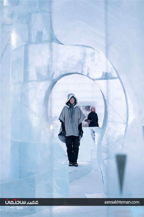 بزرگترین هتل یخی جهان