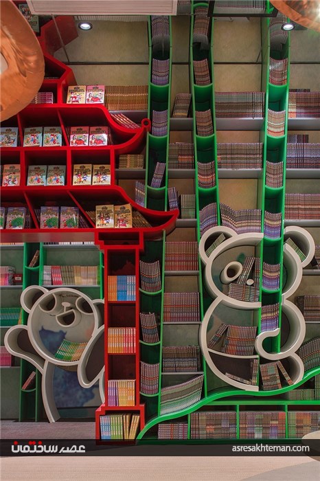طراحی داخلی شهر کتاب و خلق یک فضای ماورایی در چین