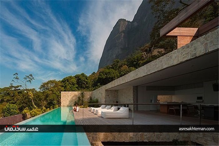 معماری و طراحی داخلی ویلای لوکس در برزیل
