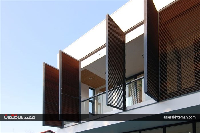 معماری و طراحی داخلی ویلای تریبلکس مدرن