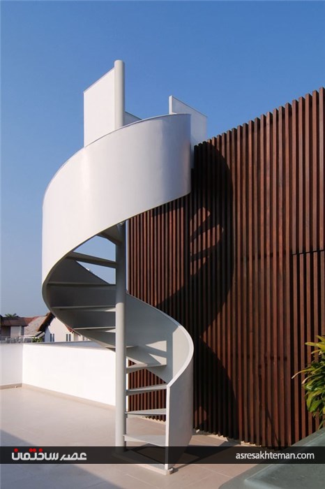 معماری و طراحی داخلی ویلای تریبلکس مدرن