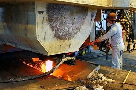 افزایش ۱۴ درصدی تولید فولاد خام و ۲۵ درصدی گندله سنگ آهن در نیمه نخست امسال