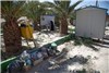 تجمع زباله‌ها در محل سکونت زلزله‌زدگان سرپل ذهاب