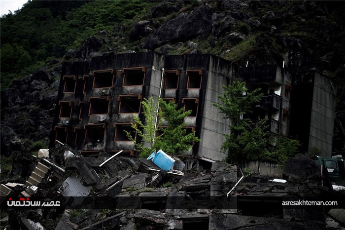 تصاویر / شهری که 10سال پیش، بعد از زلزله 8 ریشتری رها شد