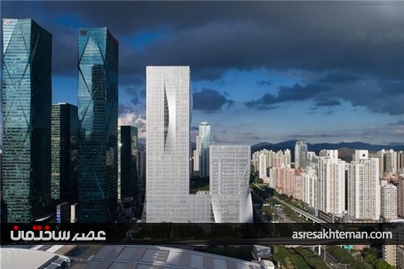 تصاویر برج های چینی با قابلیت کنترل نور خورشید