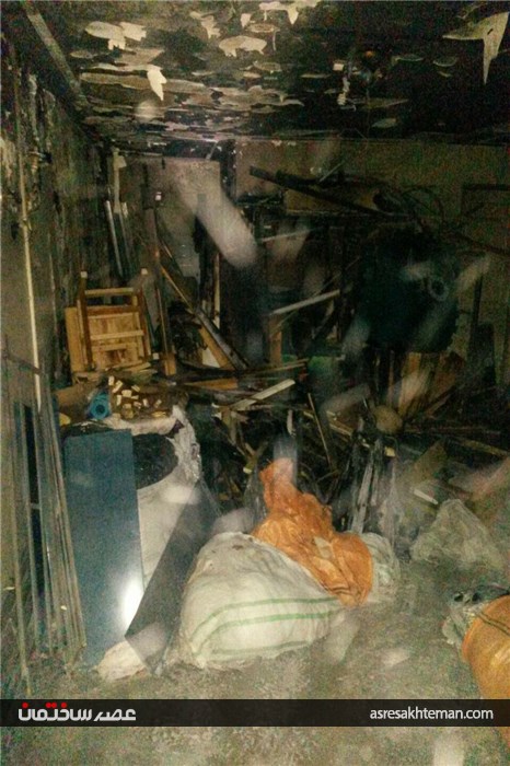 نشت گاز موجب انفجار ساختمان مسکونی در دربند شد + عکس