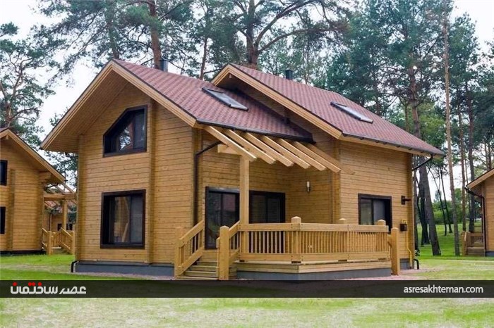 خانه های چوبی به کمک صنعت ساخت و ساز آمدند