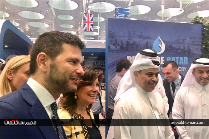آغاز به کار نمایشگاه پروژه قطر با حضور وزیر تجارت و صنعت این کشور