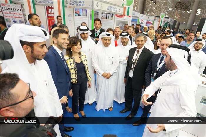 آغاز به کار نمایشگاه پروژه قطر با حضور وزیر تجارت و صنعت این کشور