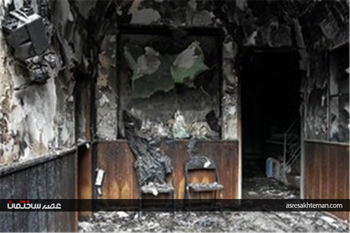 بازار تبریز بعد از آتش‌سوزی شب گذشته