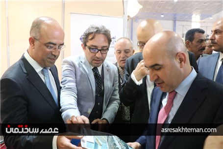 گزارش تصویری افتتاح ششمین نمایشگاه بین المللی ساختمان بغداد