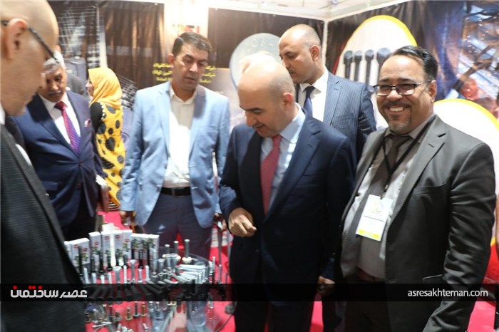 گزارش تصویری افتتاح ششمین نمایشگاه بین المللی ساختمان بغداد
