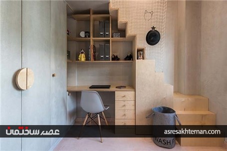 طراحی داخلی آپارتمانی روستایی برای یک خانواده شش نفره