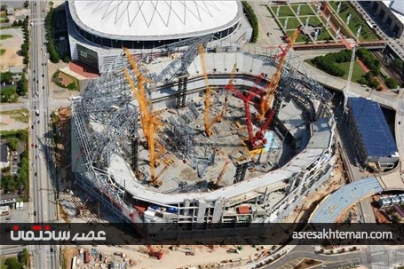 زیباترین استادیوم جهان را مرسدس بنز می‌سازد