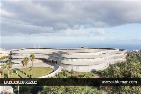 ساختمان جالب دانشکده هنرهای زیبا در اسپانیا