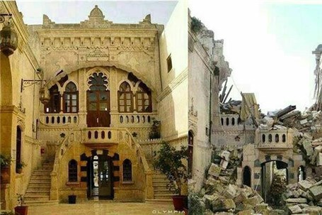 تخریب اماکن تاریخی و باستانی در سوریه