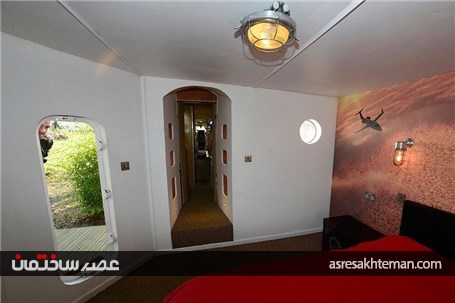 هواپیمای مسافربری که به هتل تبدیل شد+ تصاویر