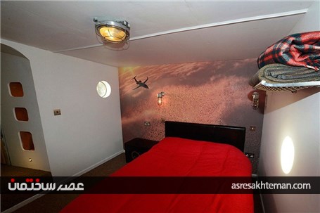 هواپیمای مسافربری که به هتل تبدیل شد+ تصاویر