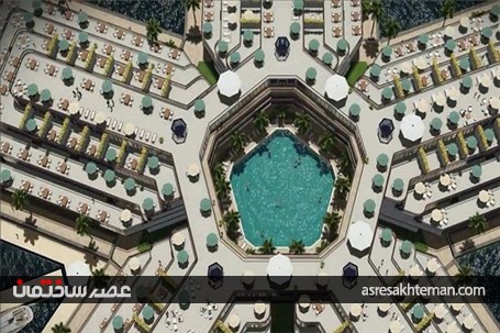 از اولین شهر شناور جهان رایگان دیدن کنید+ تصاویر