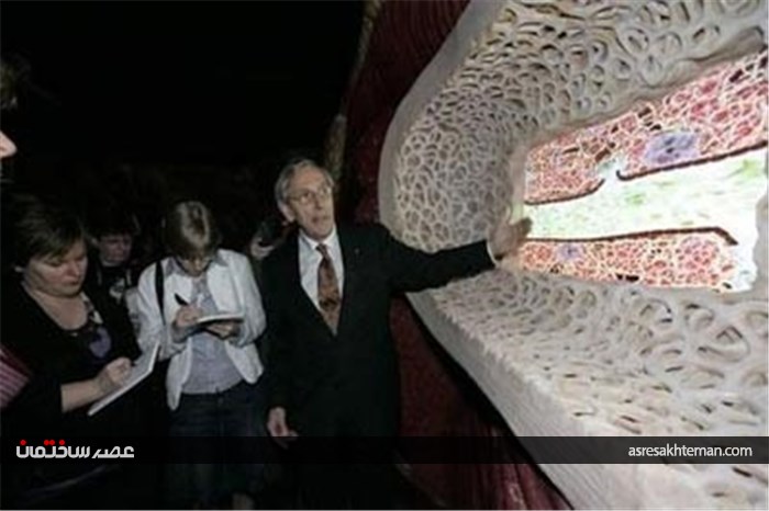 ساختمانی با الهام از بدن انسان! +عکس