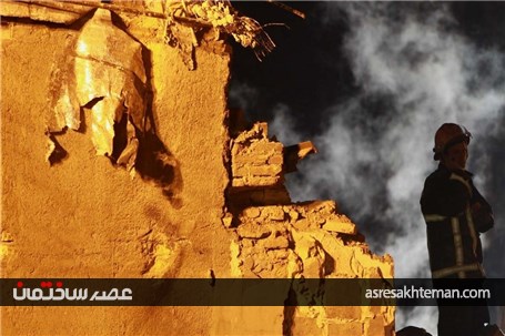 تصاویر / آواربرداری حادثه پلاسکو در چهارمین شب / شبی که 4 پیکر بی‌جان کشف شد