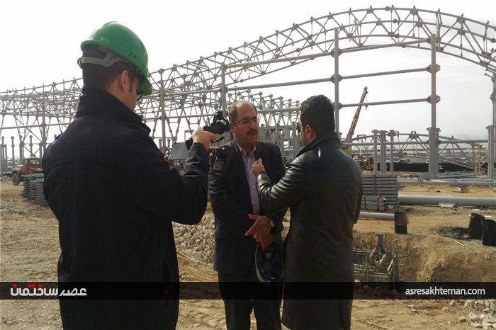 گزارش تصویری روند ساخت نمایشگاه بین المللی اصفهان
