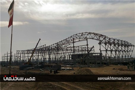 گزارش تصویری روند ساخت نمایشگاه بین المللی اصفهان