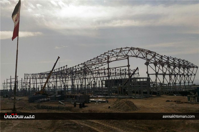 گزارش تصویری روند ساخت نمایشگاه بین المللی اصفهان