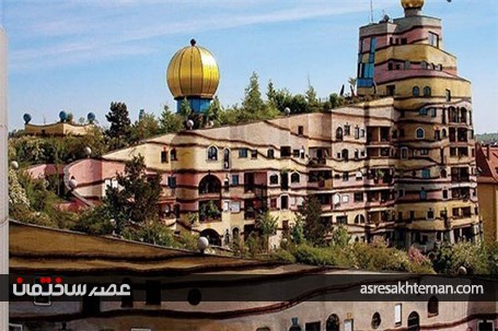ساختمان‌هایی با سر و شکل متفاوت مالکانِ دیوانه خانه‌ها