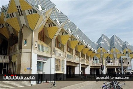 ساختمان‌هایی با سر و شکل متفاوت مالکانِ دیوانه خانه‌ها
