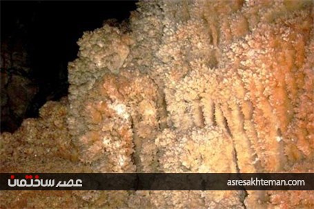 غاری از جنس نبات در یزد+تصاویر
