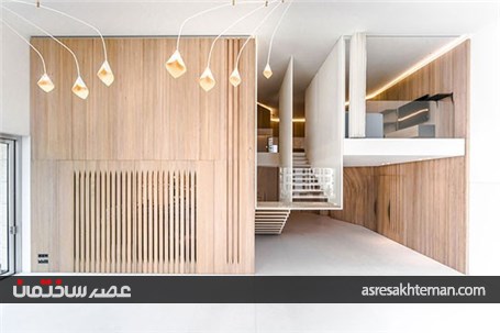 معماری و بازسازی پنت هاوس در بیروت