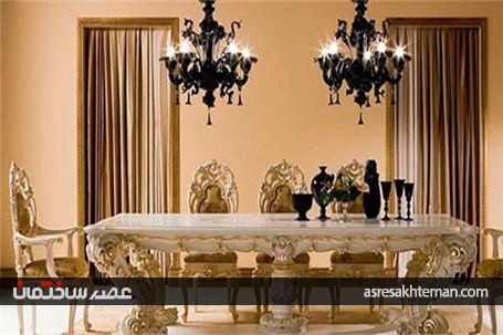 میز ناهارخوری های سلطنتی به سبک ویکتوریایی