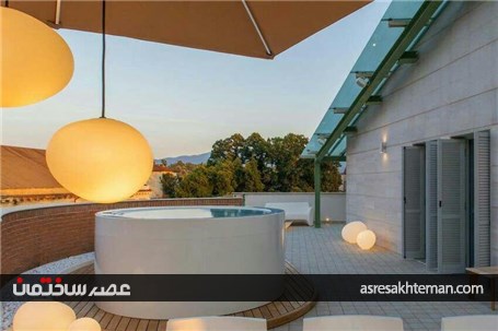 ویلایی تفریحی در دل یک شهر قدیمی