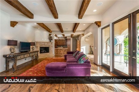 نگاهی به ویلای مایلی سایرس در لس آنجلس