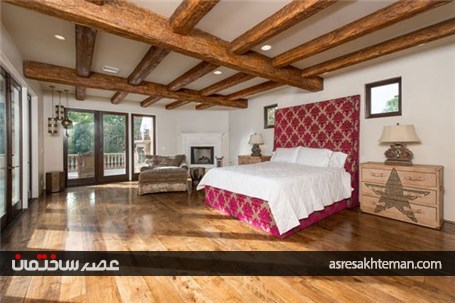 نگاهی به ویلای مایلی سایرس در لس آنجلس