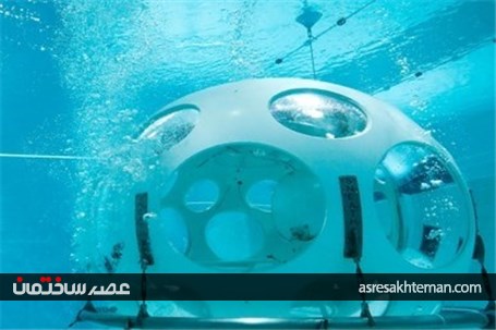 رستورانی دیدنی در عمق 33 متری آب+ تصاویر