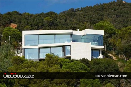 خانه CATALAN،شیب‌ها و مناظر زیبا را تسخیر می‌کند