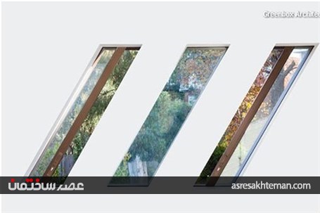 خانه هایی مدرن، با پنجره هایی مدرن تر