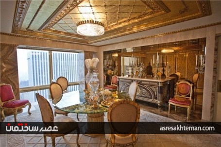 پنت‌ هاوس طلایی ترامپ