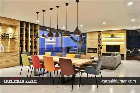 ویلای سنگی و زیرزمینی مشرف به دریا + تصاویر