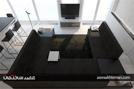 آپارتمان یک خوابه‌تان را این شکلی بچینید!